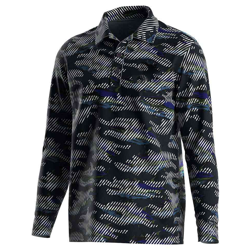01 (4) Fishing Polo Shirts - Image 1