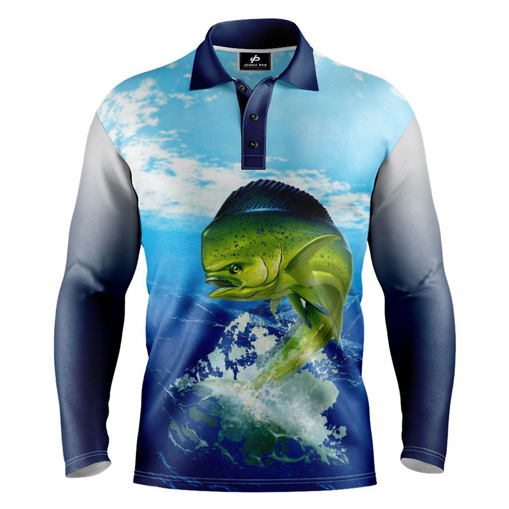 01 (7) Fishing Polo Shirts - Image 1